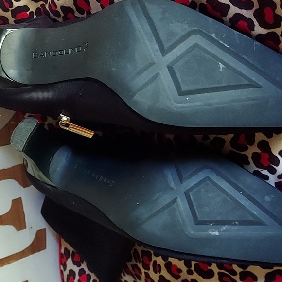 Womans dress heeled boots - Picture 4 of 5